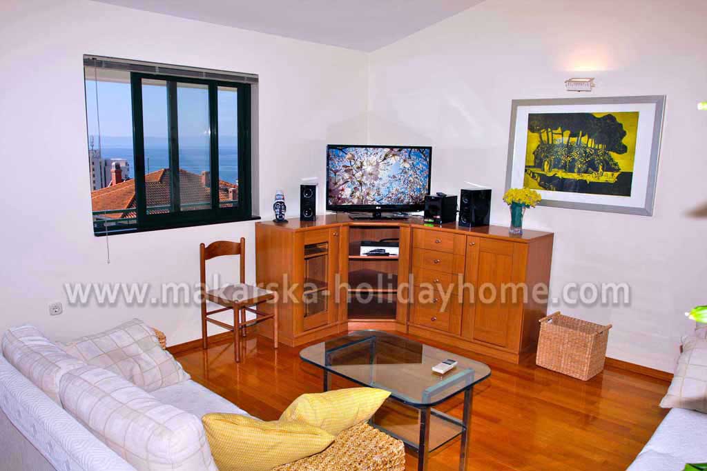 Makarska vacation apartments, living room - Apartment Gina / 08