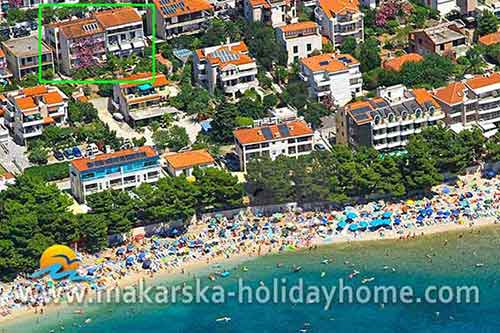 Seafront apartments Makarska - Apartment Ankica A1