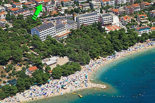 Leie leilighet i Kroatia, Makarska leilighet for 3 personer - Leilighet Lenka A2