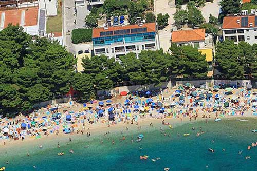 Makarska beach apartment rental - Apartment Plaža A8