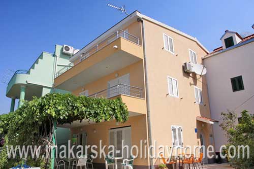 Chorwacja Tanie Apartamenty dla 4 osób Makarska - Apartament Slavko A1