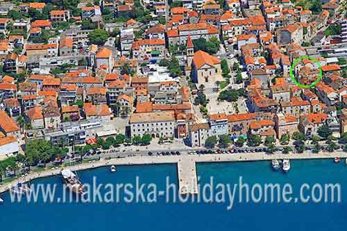 Makarska apartment in the city center for 4 persons, Apartment Tomica A1