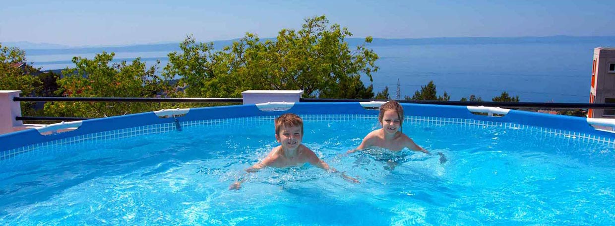 Apartments Makarska with pool rental