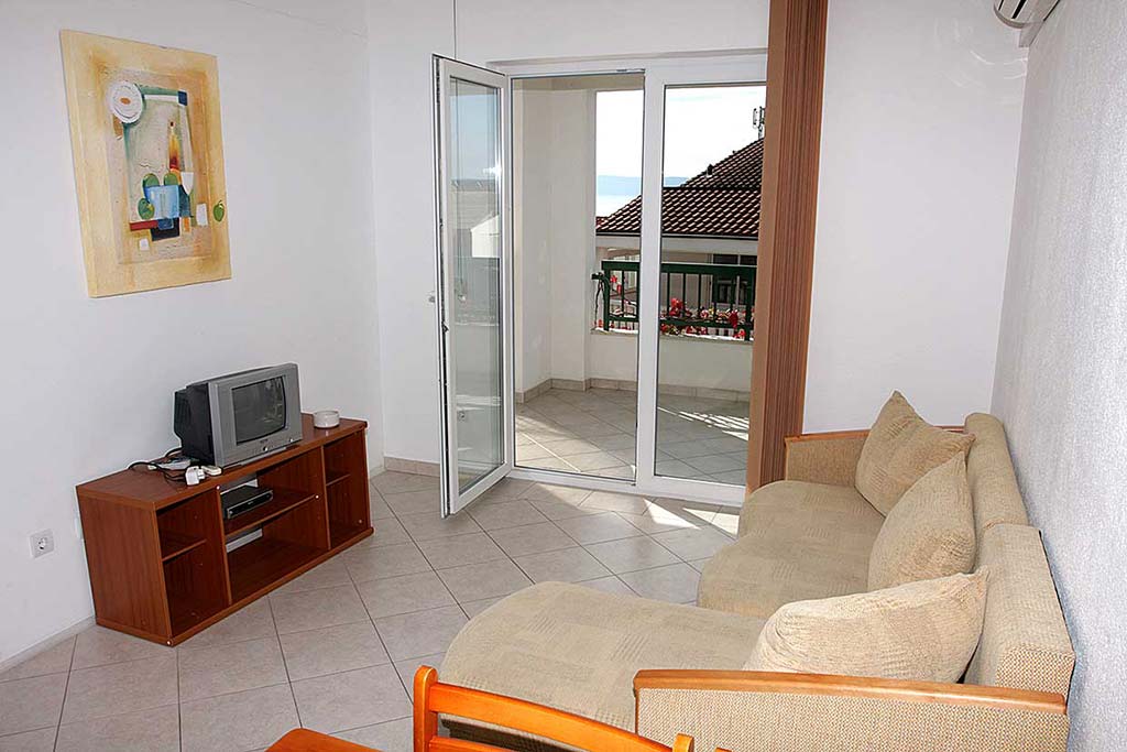 Living room with balcony, Apartman Vanda A4 / 10