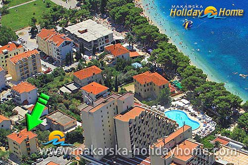 Chorwacja Makarska apartament wynajem - Apartament Milka A1