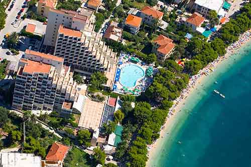 Makarska hotel on the beach - Hotel Meteor