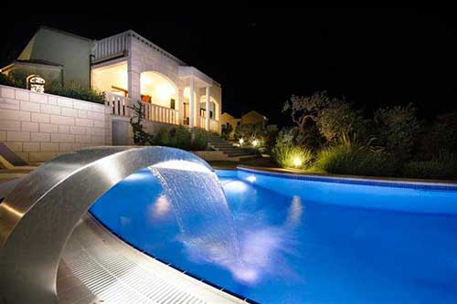 Ferienhaus Kroatien mit Pool für 10 Personen - Villa Damir