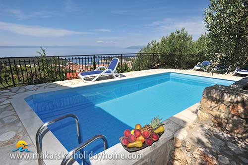 Ferienhaus Kroatien privat mit Pool - Makarska Villa Mlinice