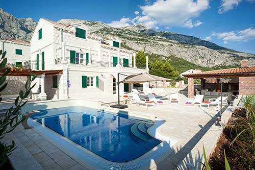 Villa Makarska with pool for 8 persons - Villa Srzic 2