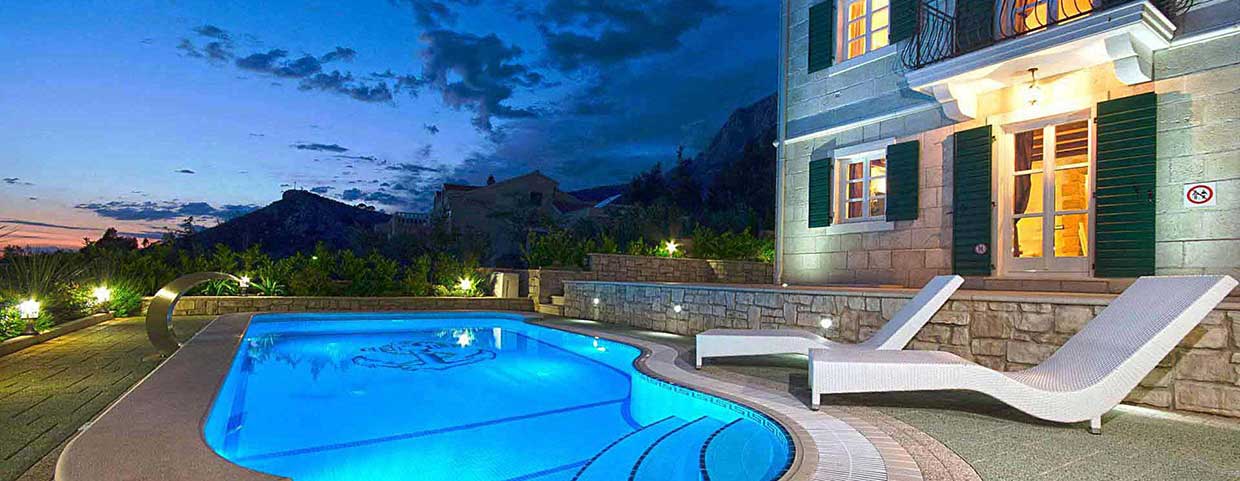Leie Feriehus med basseng Kroatia - Makarska Villa Srzich 3