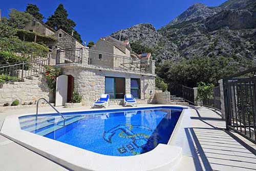 Kroatien Ferienhaus mit privatem Pool - Makarska - Villa Marija