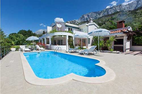 Ferienhaus Kroatien mit Pool für 9 Personen Makarska - Villa Milinovic