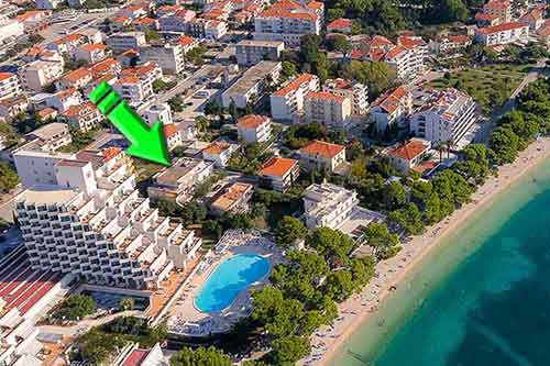Makarska strandleilighet for 6 personer - Leilighet Jurica A1