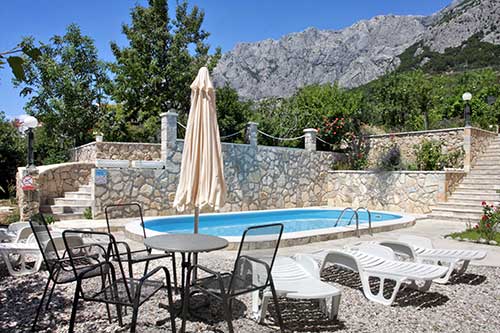 Leie Feriehus Makarska med Pool, Villa Art